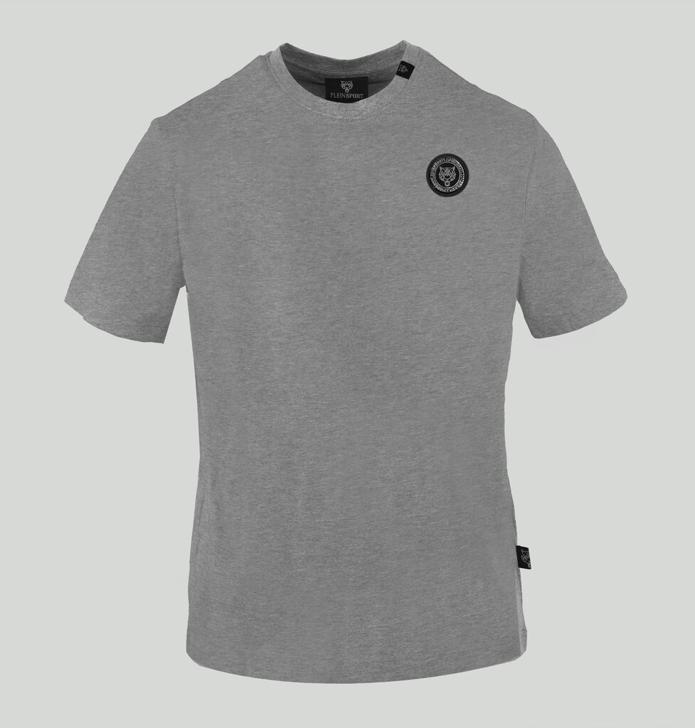 Marškinėliai vyrams Plein Sport TIPS404, pilki kaina ir informacija | Vyriški marškinėliai | pigu.lt