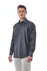 Marškiniai vyrams Bagutta OAL 11618 050, pilki цена и информация | Рубашка мужская | pigu.lt
