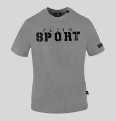 Marškinėliai vyrams Plein Sport TIPS400G, pilki цена и информация | Футболка мужская | pigu.lt