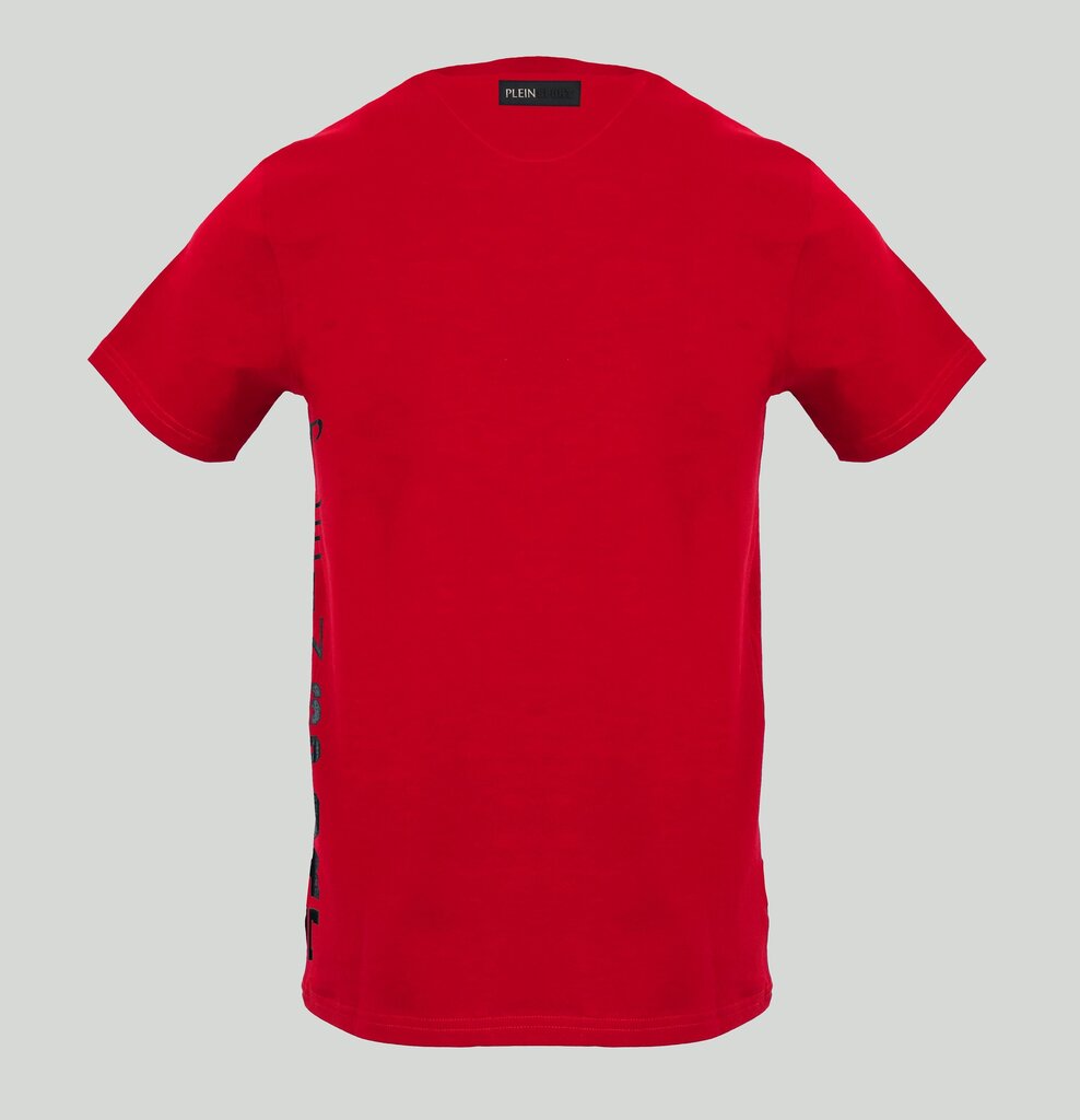 Marškinėliai vyrams Plein Sport TIPS401R, raudoni цена и информация | Vyriški marškinėliai | pigu.lt