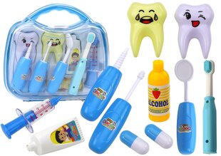 Mažasis odontologo įrankių rinkinys dėkle, mėlynas kaina ir informacija | Žaislai mergaitėms | pigu.lt
