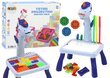 Piešimo stalas su projektoriumi Lean Toys Vienaragis kaina ir informacija | Lavinamieji žaislai | pigu.lt