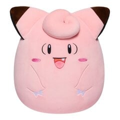 Pliušinis žaislas Pokemon Clefairy Squishmallows, rožinis, 25 cm kaina ir informacija | Minkšti (pliušiniai) žaislai | pigu.lt