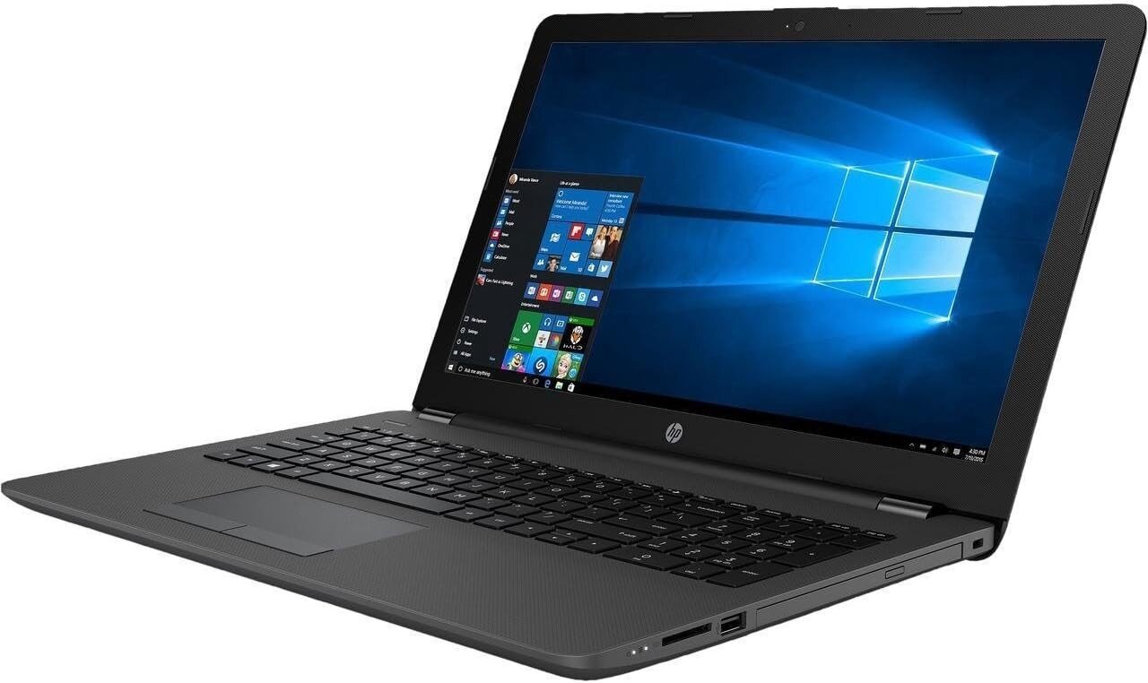 HP 250 G6 15.6", Intel Core i3-7020U, 4GB, 500GB HDD, WIN 10, Juodas kaina ir informacija | Nešiojami kompiuteriai | pigu.lt