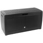 Sodo dėžė Prosperplast, 119x48x60 cm, 310 l, juoda цена и информация | Komposto dėžės, lauko konteineriai | pigu.lt