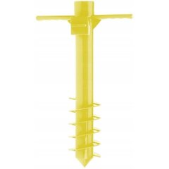 кронштейн для крепления стойки зонта 40 см, желтый цена и информация | Зонты, маркизы, стойки | pigu.lt