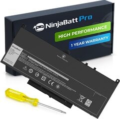 NinjaBattPro J60J5 kaina ir informacija | Akumuliatoriai nešiojamiems kompiuteriams | pigu.lt