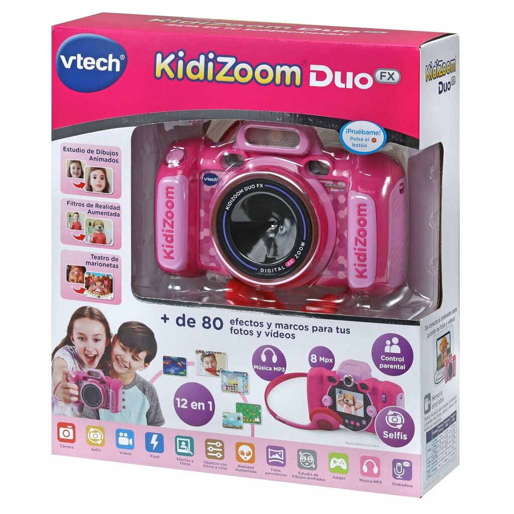 Vtech Kidizoom Duo DX kaina ir informacija | Vaizdo kameros | pigu.lt