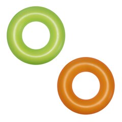 Зеленый неоновый плавательный круг 76 см BESTWAY цена и информация | Надувные и пляжные товары | pigu.lt