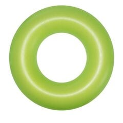 Плавательный круг зеленый неон 91 см BESTWAY цена и информация | Надувные и пляжные товары | pigu.lt