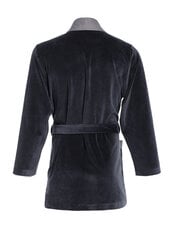 RE-111 - Короткий халат - Мужская куртка • Цвет: антрацит c1 • Размер: XL 138 цена и информация | Мужские халаты, пижамы | pigu.lt