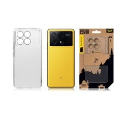 Tactical TPU Cover for Poco X6 Pro 5G Transparent цена и информация | Чехлы для телефонов | pigu.lt