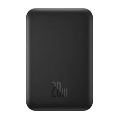 Mini Wireless PowerBank 20W Baseus (black) цена и информация | Зарядные устройства Power bank | pigu.lt