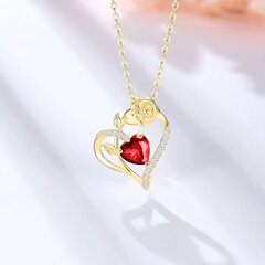 Ожерелье "Роза-сердце SIN40 721 цена и информация | Украшения на шею | pigu.lt