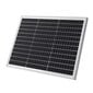 Memokristalo saulės baterija 50W kaina ir informacija | Komponentai saulės jėgainėms | pigu.lt