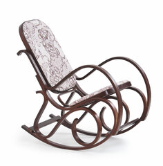 Товар с повреждённой упаковкой. Кресло-качалка Halmar Max 2, коричневого цвета цена и информация | Мебель с поврежденной упаковкой | pigu.lt