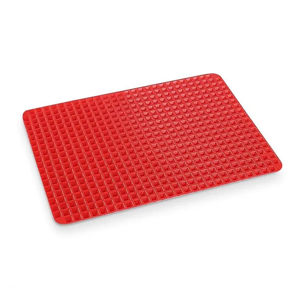 Tech Zone kepimo kilimėlis, raudonas kaina ir informacija | Kepimo indai, popierius, formos | pigu.lt