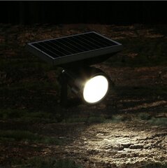 Солнечная лампа SuperLED, черная, 30 см, 1 шт. цена и информация | Уличные светильники | pigu.lt