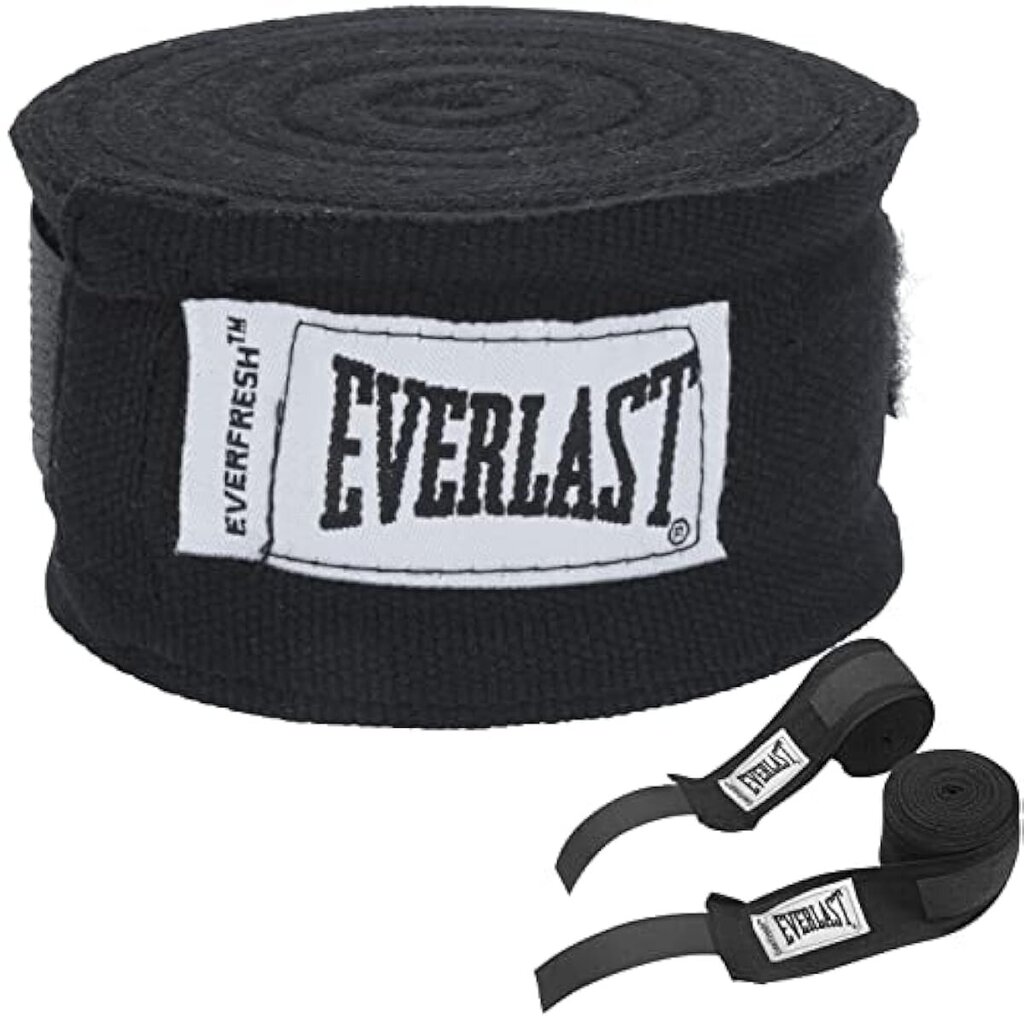 Kaklaraiščiai Everlast Boxing, juodi цена и информация | Kovos menai | pigu.lt