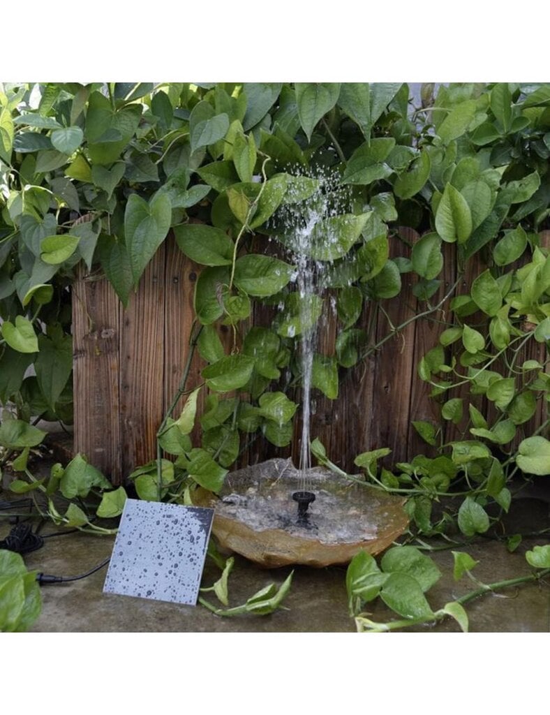 Sodo fontanas su saulės baterija John Green, 1 vnt. kaina ir informacija | Sodo dekoracijos | pigu.lt
