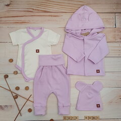 Комплект для новорожденных Zyzio&Zuzia, фиолетовый цена и информация | Комплекты одежды для новорожденных | pigu.lt