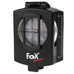 Kompasas Precision Fox Outdoor, juodas цена и информация | Компасы | pigu.lt