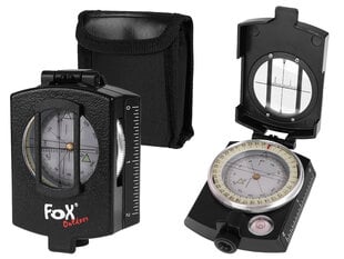 Kompasas Precision Fox Outdoor, juodas цена и информация | Компасы | pigu.lt