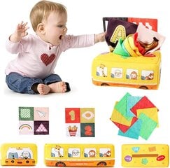 Коробка для салфеток Goorder, сенсорная игрушка Монтессори цена и информация | Игрушки для малышей | pigu.lt