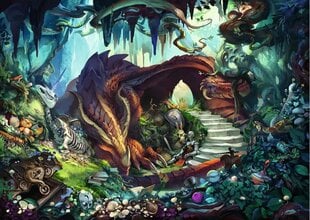 Dėlionė su drakonu Ravensburger Escape Dragon, 759 d. kaina ir informacija | Dėlionės (puzzle) | pigu.lt