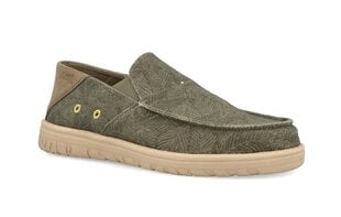 Обувь для мужчин Jeep Samoa Slip On Print зелёный цена и информация | Кроссовки для мужчин | pigu.lt