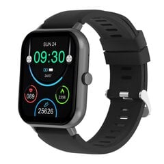 Bahar Smartwatch Black цена и информация | Смарт-часы (smartwatch) | pigu.lt