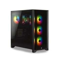 Gaming PC iCUE 4000X цена и информация | Стационарные компьютеры | pigu.lt
