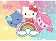 Dėlionė Ravensburger Hello Kitty, 2x24 d. цена и информация | Dėlionės (puzzle) | pigu.lt