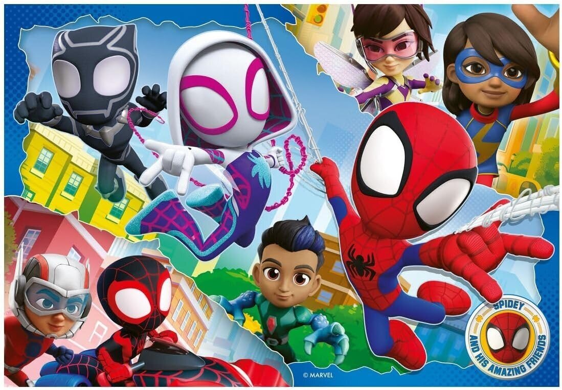 Dėlionė Ravensburger Go Spidey and Friends, 35 d. kaina ir informacija | Dėlionės (puzzle) | pigu.lt