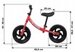 Balansinis dviratis Kidnort, raudonas kaina ir informacija | Balansiniai dviratukai | pigu.lt