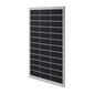 Memokristalo saulės baterija 130W kaina ir informacija | Komponentai saulės jėgainėms | pigu.lt