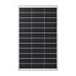 Memokristalo saulės baterija 130W kaina ir informacija | Komponentai saulės jėgainėms | pigu.lt