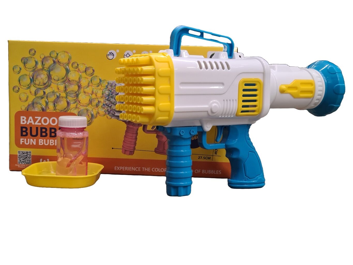 Muilo burbulų šautuvas, mėlynas kaina ir informacija | Vandens, smėlio ir paplūdimio žaislai | pigu.lt