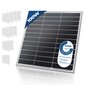 Memokristalo saulės baterija 100W kaina ir informacija | Komponentai saulės jėgainėms | pigu.lt