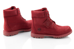 Auliniai batai moterims Timberland Premium 6in Wp, raudoni цена и информация | Женские сапоги | pigu.lt