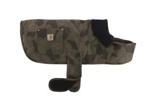 Paltas šuniui Carhartt Camo Chore Coat, juodas kaina ir informacija | Drabužiai šunims | pigu.lt