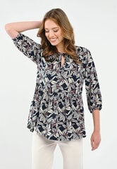 Женская толстовка с цветочным рисунком C-INGRID цена и информация | Женские блузки, рубашки | pigu.lt