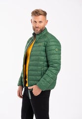 Зеленая легкая стеганая куртка J-ELZO цена и информация | Мужские куртки | pigu.lt
