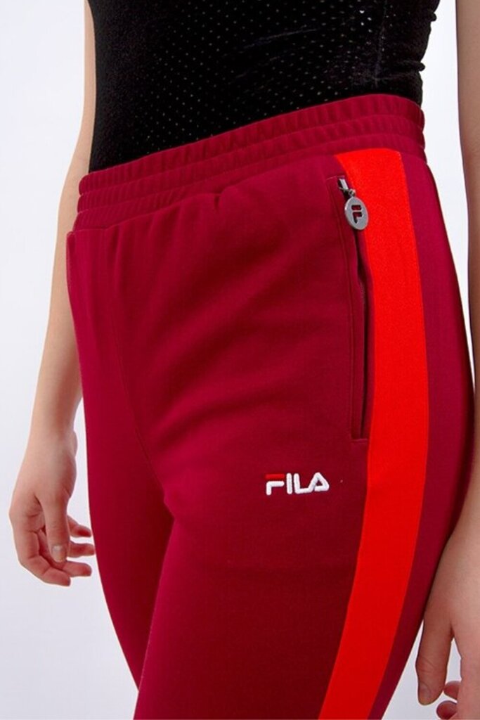 Kelnės moterims Fila Nery Track, raudonos цена и информация | Sportinė apranga moterims | pigu.lt
