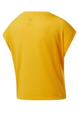 Marškinėliai moterims Reebok Wor, geltoni kaina ir informacija | Marškinėliai moterims | pigu.lt