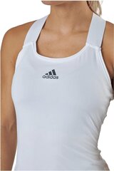 Marškinėliai moterims Adidas Y-Tank, balti kaina ir informacija | Sportinė apranga moterims | pigu.lt