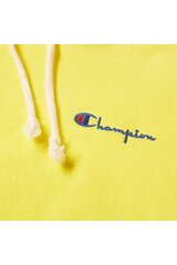 Champion džemperis moterims Small Script Logo, geltonas цена и информация | Женские толстовки | pigu.lt
