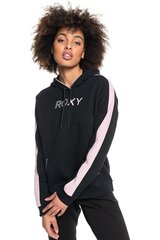 Džemperis moterims Roxy Music Feels Better, juodas kaina ir informacija | Džemperiai moterims | pigu.lt