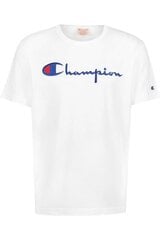 Čempion marškinėliai vyrams, balti цена и информация | Футболка мужская | pigu.lt