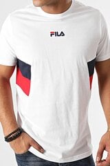 Marškinėliai vyrams Fila Barry, balti цена и информация | Мужские футболки | pigu.lt